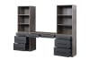 Estevon Executive Home Office Desk in Gray Oak Finish by Acme - 00631 - Image 4 of 0