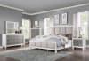 Katia 6 Piece Bedroom Set in Gray Linen & White Finish by Acme - 00660 - Image 1 of 0
