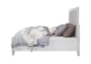 Katia Bed in Gray Linen & White Finish by Acme - 00660Q - Image 3 of 0