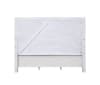 Katia Bed in Gray Linen & White Finish by Acme - 00660Q - Image 5 of 0