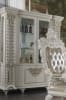 Vanaheim 7 Piece Dining Room Set in Beige PU & Antique White Finish by Acme - 00678 - Image 5 of 0