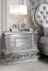 Valkyrie 6 Piece Bedroom Set in PU Leather, Light Gold & Gray Finish by Acme - 00683 - Image 3 of 0