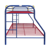 Tritan Twin/Full Bunk Bed in Rainbow Finish by Acme - 02053RNB - Image 4 of 0