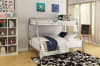 Tritan Twin/Full Bunk Bed in Silver Finish by Acme - 02053SI - Image 1 of 0