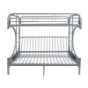 Eclipse Twin XL/Queen Futon Bunk Bed in Silver Finish by Acme - 02093SI - Image 3 of 0