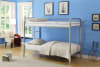 Thomas Twin/Twin Bunk Bed in Silver Finish by Acme - 02188SI - Image 1 of 0