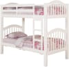 Heartland Twin/Twin Bunk Bed in White Finish by Acme - 02354 - Image 2 of 0