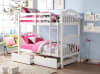 Heartland Twin/Twin Bunk Bed in White Finish by Acme - 02354 - Image 4 of 0