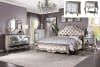 Esteban 6 Piece Bedroom Set in Champagne Finish by Acme - 22200 - Image 3 of 0