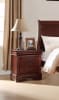 Louis Philippe Sleigh Bed in Cherry Finish by Acme - 23750Q - Image 3 of 0