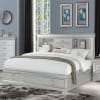 Louis Philippe III Bed w/ Storage in Platinum Finish by Acme - 24920Q - Image 1 of 0