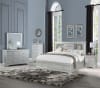 Louis Philippe III Bed w/ Storage in Platinum Finish by Acme - 24920Q - Image 2 of 0