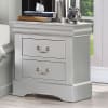 Louis Philippe III Bed w/ Storage in Platinum Finish by Acme - 24920Q - Image 3 of 0