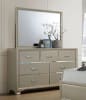 Carine 6 Piece Bedroom Set in Champagne Finish by Acme - 26240 - Image 4 of 0