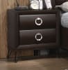 Tablita 6 Piece Bedroom Set in Fabric & Dark Merlot Finish by Acme - 27460 - Image 3 of 0