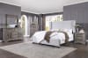 Artesia Bed in Tan Fabric & Salvaged Natural Finish by Acme - 27700Q - Image 3 of 0