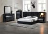 Rivas Bed in Black Fabric Finish by Acme - 27760Q - Image 2 of 0