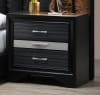 Rivas Bed in Black Fabric Finish by Acme - 27760Q - Image 3 of 0