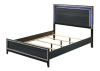 Haiden Bed in LED & Weathered Black Finish by Acme - 28430Q - Image 4 of 0