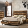 Morales Storage Bed in Rustic Oak Finish by Acme - 28590Q - Image 1 of 0