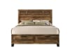 Morales Storage Bed in Rustic Oak Finish by Acme - 28590Q - Image 2 of 0