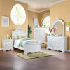 Estrella 6 Piece Transitional Twin Bedroom Set in White Finish by Acme - 30240 - Image 1 of 0
