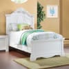 Estrella 6 Piece Transitional Twin Bedroom Set in White Finish by Acme - 30240 - Image 3 of 0