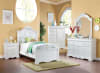 Estrella Twin Panel Bed in White Finish by Acme - 30240T - Image 2 of 0