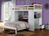 Freya Twin Bed in White Finish by Acme - 37152 - Image 2 of 0