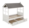 Tree House II Twin Bed in Weathered White & Washed Gray Finish by Acme - 37170T - Image 3 of 0