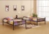 Bristol Twin/Twin Bunk Bed in Gunmetal Finish by Acme - 37535 - Image 2 of 0