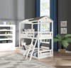 Nadine Cottage Twin/Twin Bunk Bed in Weathered White & Washed Gray Finish by Acme - 37665 - Image 1 of 0