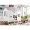 Spring Cottage Bed in White & Pink Finish by Acme - 37695F - Image 1 of 0