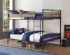 Brantley II Queen/Queen Bunk Bed in Sandy Black & Dark Bronze Hand-Brushed Finish by Acme - 37730 - Image 1 of 0