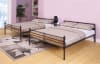 Brantley II Queen/Queen Bunk Bed in Sandy Black & Dark Bronze Hand-Brushed Finish by Acme - 37730 - Image 2 of 0