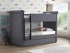 Romana II Twin/Twin Bunk Bed in Gray Fabric Finish by Acme - 37855 - Image 1 of 0
