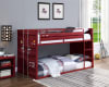Cargo Twin/Twin Bunk Bed in Red Finish by Acme - 38280 - Image 1 of 0