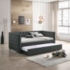 Romona Contemporary Daybed W/Trundle in Gray Finish by Acme - 39450 - Image 1 of 0