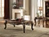 Latisha Sofa in Tan, Pattern Fabric & Antique Oak Finish by Acme - 52115 - Image 5 of 0