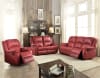 Zuriel Rocker Recliner in Red Finish by Acme - 52152 - Image 5 of 0