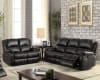 Zuriel Motion Loveseat in Black Finish by Acme - 52286 - Image 3 of 0