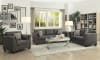 Laurissa Loveseat in Light Charcoal Linen Finish by Acme - 52406 - Image 3 of 0