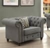 Aurelia Sofa in Gray Finish by Acme - 52425 - Image 4 of 0