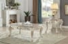 Gorsedd Loveseat in Cream Fabric & Antique White Finish by Acme - 52441 - Image 5 of 0