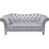 Dixie Loveseat in Metallic Silver Finish by Acme - 52781 - Image 1 of 0