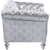 Dixie Loveseat in Metallic Silver Finish by Acme - 52781 - Image 3 of 0