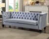 Honor Sofa in Blue-Gray Velvet Finish by Acme - 52785 - Image 1 of 0