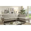 Essick II 2 Piece Sectional in Gray PU Finish by Acme - 53045 - Image 1 of 0