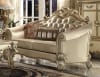 Vendome II 2 Piece Sofa Set in Bone PU & Gold Patina Finish by Acme - 53120-S - Image 3 of 0