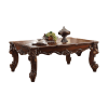 Vendome II Sofa in Dark Brown PU & Cherry Finish by Acme - 53130 - Image 5 of 0